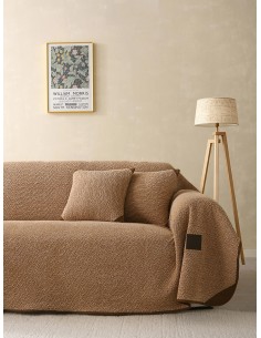 Beauty Home Ριχτάρι Τριθέσιο Lamb Plus Art 8832 175x300 Άμμου 2