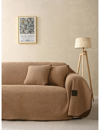 Beauty Home Ριχτάρι Τριθέσιο Lamb Plus Art 8832 175x300 Άμμου