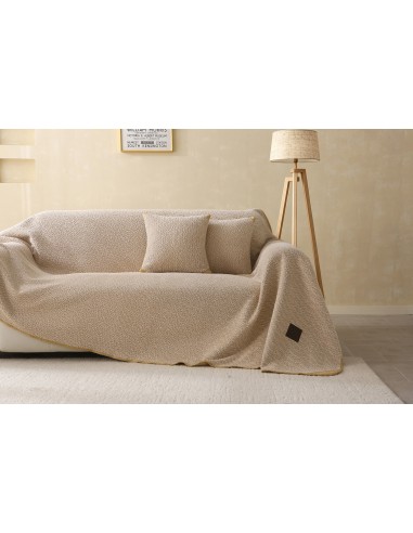 Beauty Home Ριχτάρι Τετραθέσιο Lamb Plus Art 8833 175x350 Μπεζ