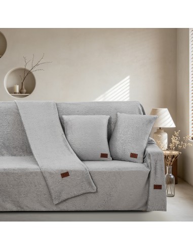 Beauty Home Μαξιλαροθήκη διακοσμητική Sienna Art 8674 40x40 Γκρι