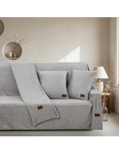 Beauty Home Σετ ριχτάρι 3τμχ Sienna Art 8674 (180x160+180x250+180x300) Γκρι