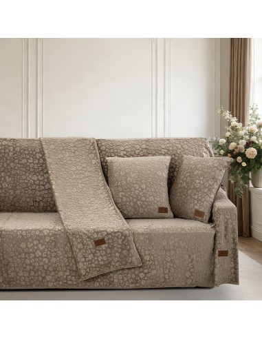 Beauty Home Σετ ριχτάρι 2τμχ Sienna Art 8678 (180x250+180x300) Μόκα