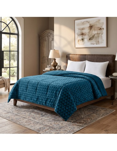 Beauty Home Κουβερτοπάπλωμα υπέρδιπλο Art 12700 220x240 Πετρόλ