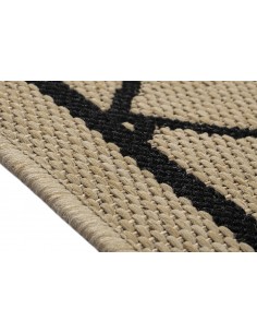 Ροτόντα 160x160 ψάθα με κρόσια Sol Art 9756 Μπεζ   Beauty Home 2