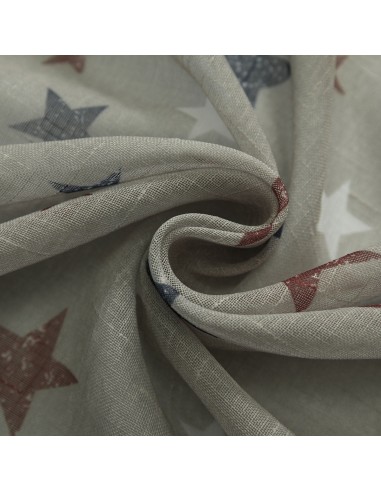 Κουρτίνα Art 6120  280x280  Μπεζ,Κόκκινο,Μπλε