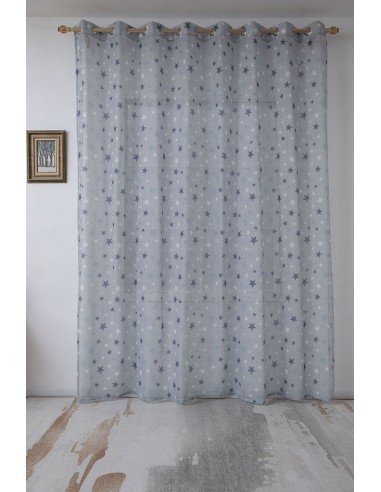 Κουρτίνα Art 6121  280x280  Γαλάζιο,Μπλε