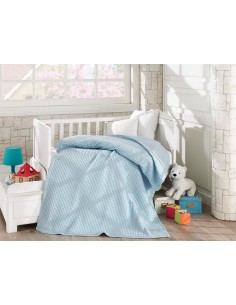 Κουβέρτα πικέ σε 4 χρώματα Art 5116  120x160