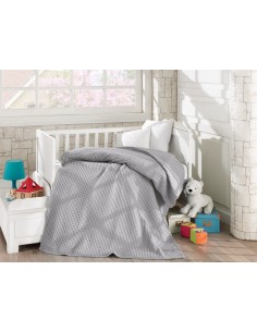 Κουβέρτα πικέ σε 4 χρώματα Art 5116  120x160 2