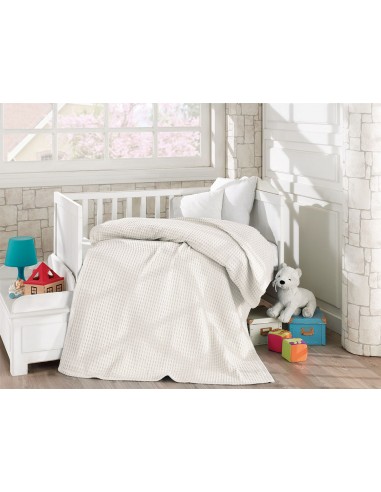 Κουβέρτα πικέ σε 4 χρώματα Art 5116  120x160