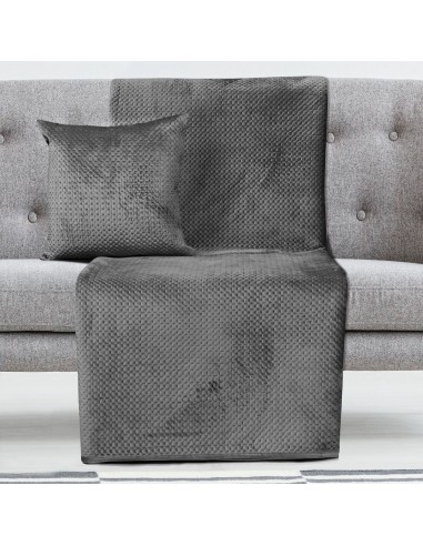 Ριχτάρι Μονοθέσιο Velvety 180x170 Art 8351   Γκρι