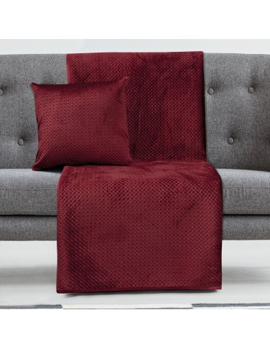 Ριχτάρι Τριθέσιο Velvety 180x300 Art 8352  Κόκκινο