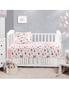 Σετ σεντόνια βρεφικά Art 5178  120x160 Ροζ   Beauty Home 2