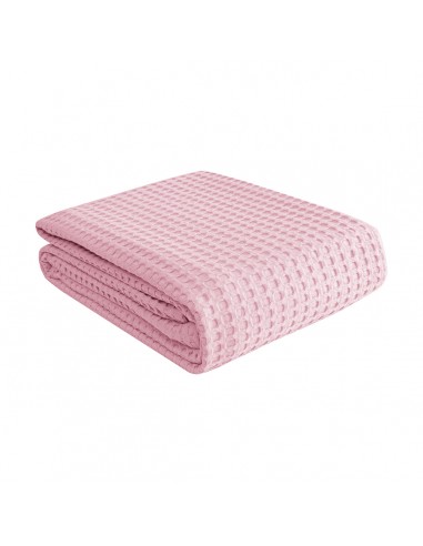 Πικέ υπέρδιπλη waffle Art 1990 Pink  230x240 Ροζ   Beauty Home