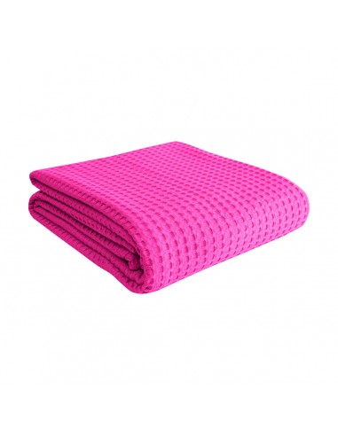 Πικέ υπέρδιπλη waffle Art 1990 Fuchsia  230x240 Φουξ   Beauty Home