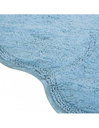 Χαλί βαμβακερό Cottony Art 9550 80x120 Σιέλ