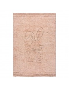 Χαλί βαμβακερό Cottony Art 9551 Ροζ 100x150  Beauty Home