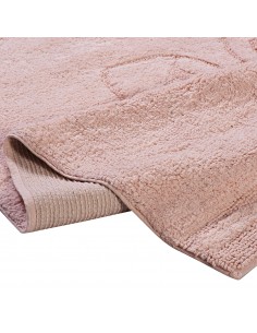 Χαλί βαμβακερό Cottony Art 9551 Ροζ 100x150  Beauty Home 2