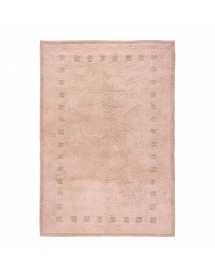 Χαλί βαμβακερό Cottony Art 9554 Ροζ 100x150  Beauty Home